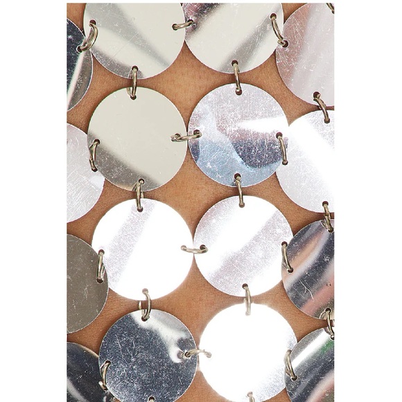 Superdown Maren Top in Silver, Size: L/XL - Picture 3 of 10